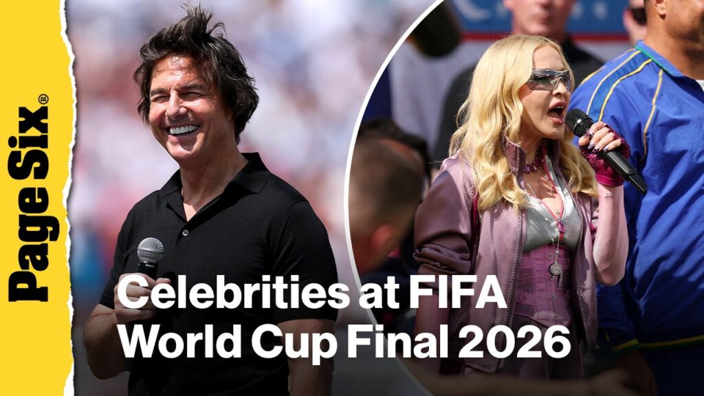 Celebrities at the FIFA World Cup Final 2026: Madonna, Tom Cruise, BTS and more Celebrities at the FIFA World Cup Final 2026: Madonna, Tom Cruise, BTS and more