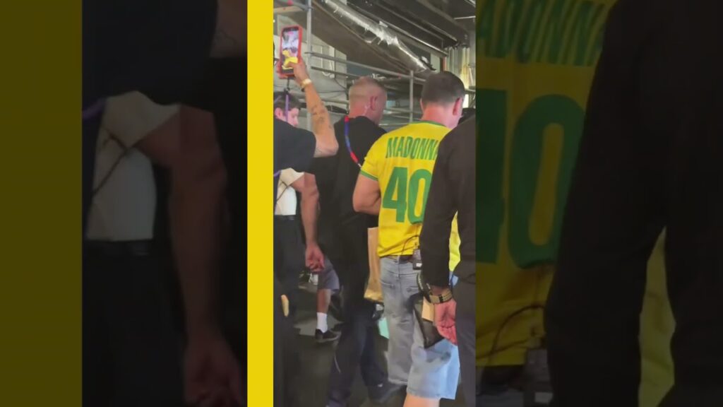 Madonna backstage at the World Cup 2026 finals #shorts Madonna backstage at the World Cup 2026 finals #shorts
