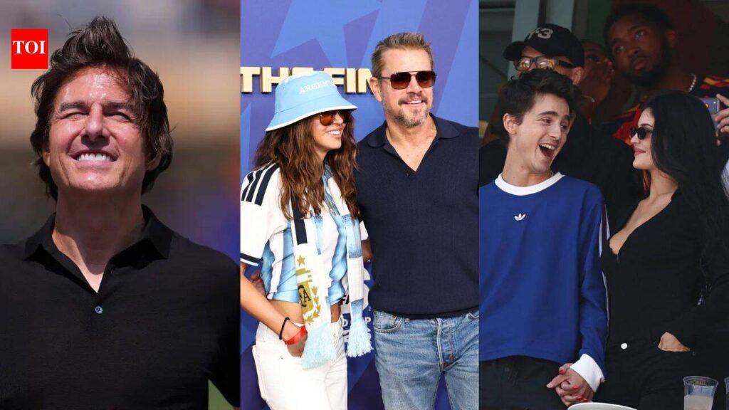 All the A-list celebrities spotted at the 2026 FIFA World Cup Final: From Tom Cruise to Kylie Jenner | International Sports News All the A-list celebrities spotted at the 2026 FIFA World Cup Final: From Tom Cruise to Kylie Jenner | International Sports News