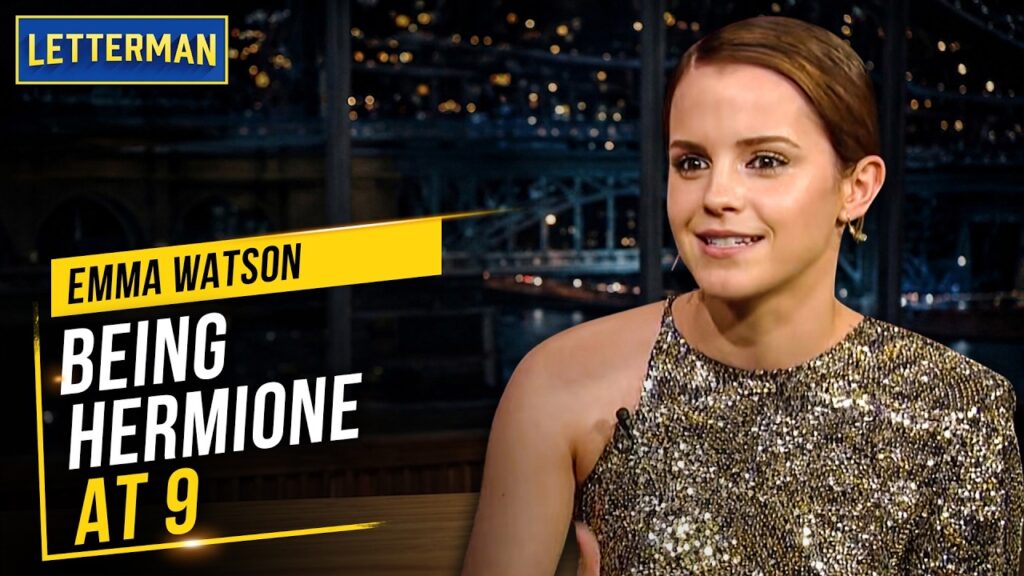 Emma Watson: “I’ve Spent More Time Being Hermione Than Being Myself” | David Letterman Emma Watson: "I’ve Spent More Time Being Hermione Than Being Myself" | David Letterman