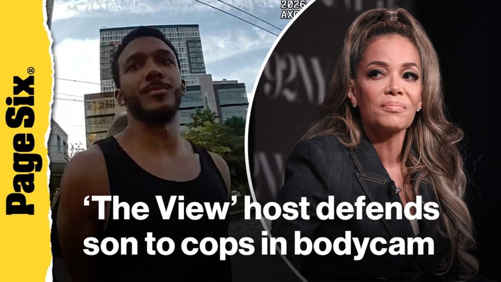 Extended bodycam footage shows Sunny Hostin trying to talk cops out of busting son for trespassing Extended bodycam footage shows Sunny Hostin trying to talk cops out of busting son for trespassing