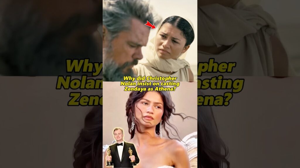 Why did Christopher Nolan insist on casting Zendaya as Athena? #zendaya #athena #odyssey #celebrity
