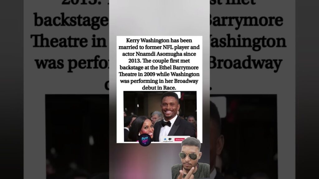 ✨🎬 A look back at the love story of Kerry Washington and Nnamdi Asomugha! #shorts ✨🎬 A look back at the love story of Kerry Washington and Nnamdi Asomugha! #shorts