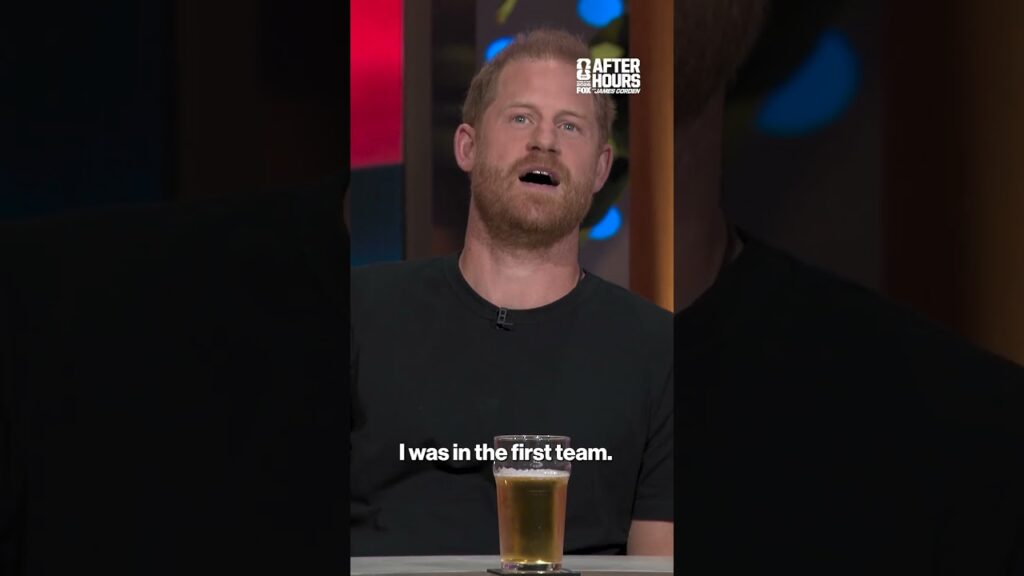 Prince Harry roasts James Corden for saying ‘soccer’ instead of football #shorts Prince Harry roasts James Corden for saying 'soccer' instead of football #shorts