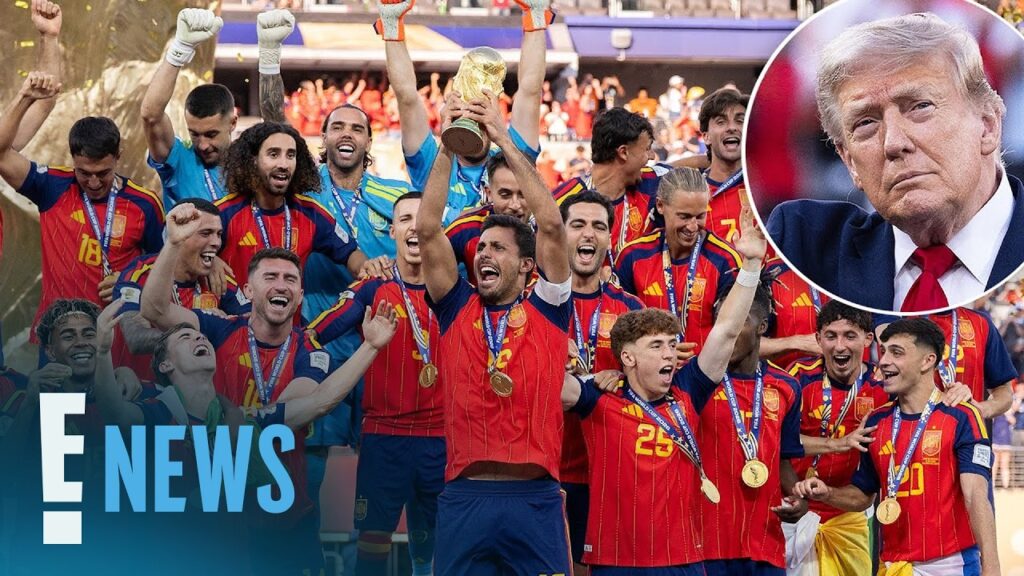FIFA Seems to Crop President Trump Out of Spain’s World Cup Photo | E! News FIFA Seems to Crop President Trump Out of Spain’s World Cup Photo | E! News