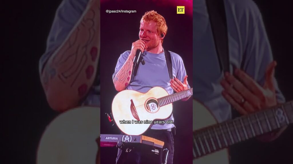 Ed Sheeran Shouts Out the Backstreet Boys and Jokes With Fans Not to Leave His Show #edsheeran