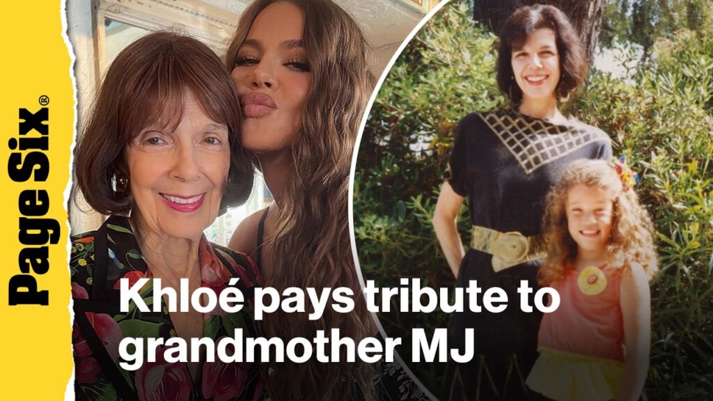 Khloé Kardashian pays heartfelt tribute to grandmother Mary Jo 'MJ' Shannon