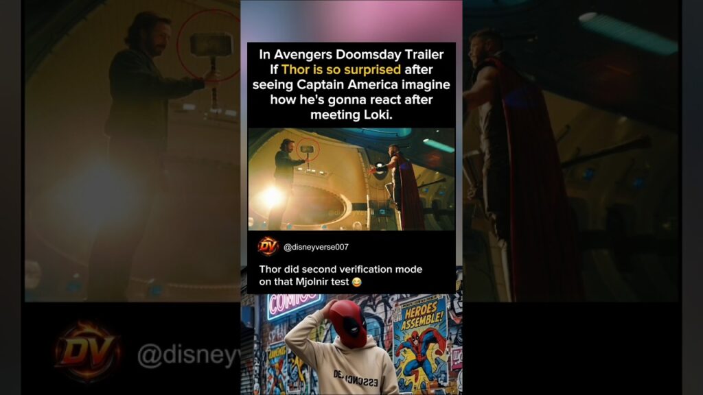 In Avengers: Doomsday (2026) Trailer, If Thor is this shocked to see Steve again… In Avengers: Doomsday (2026) Trailer, If Thor is this shocked to see Steve again...
