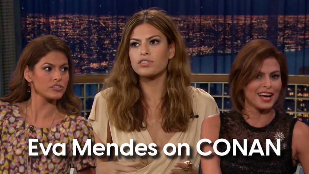 Eva Mendes on CONAN - Full Compilation