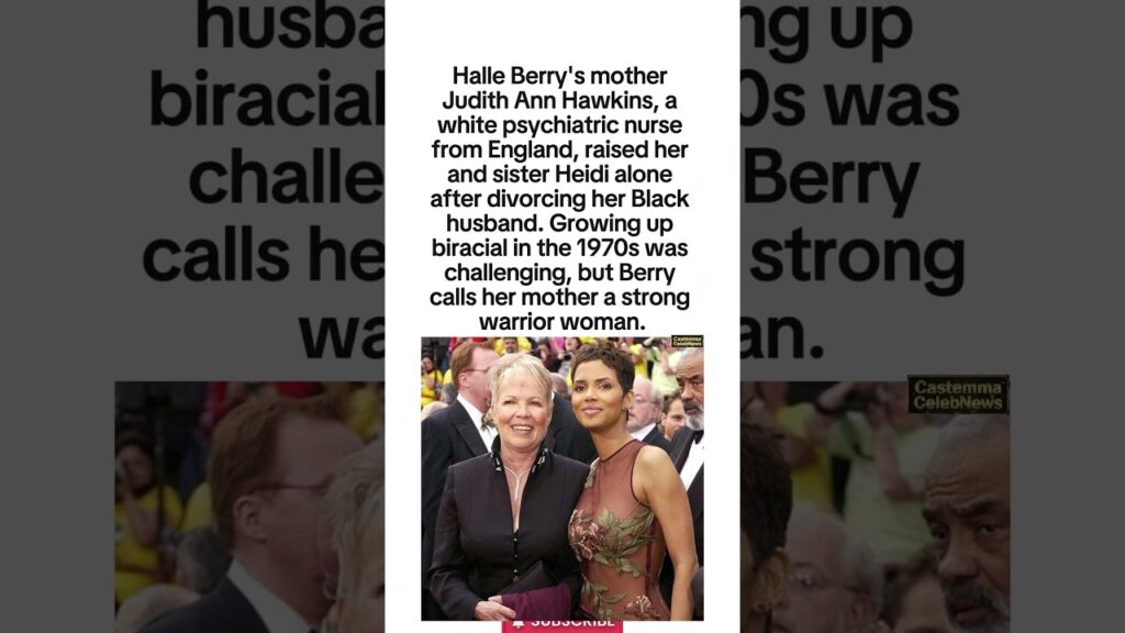 The Mother Behind the Oscar Winner #shorts #HalleBerry #JudithAnnHawkins #relationship #marriage