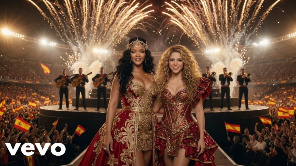 Rihanna & Shakira – Spain, Crowned Tonight| Spain 1–0 Argentina | (2026 Official Music Video)4K Rihanna & Shakira - Spain, Crowned Tonight| Spain 1–0 Argentina | (2026 Official Music Video)4K
