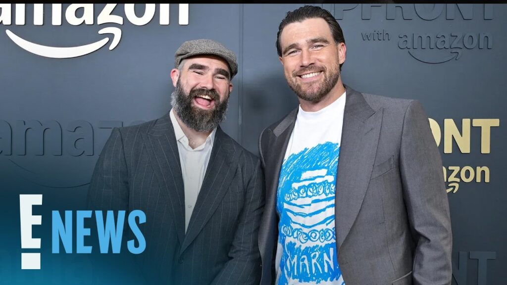 Jason Kelce Rates Travis Kelce’s Singing After Taylor Swift Wedding | E! News