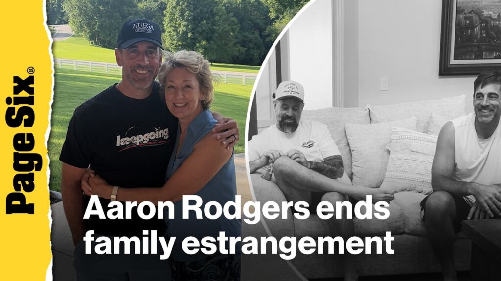 Aaron Rodgers reunites with family after years-long estrangement: 'Bonding'