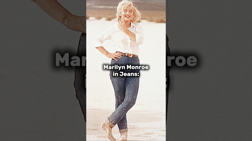 Marilyn Monroe in Jeans vs Iconic Dresses