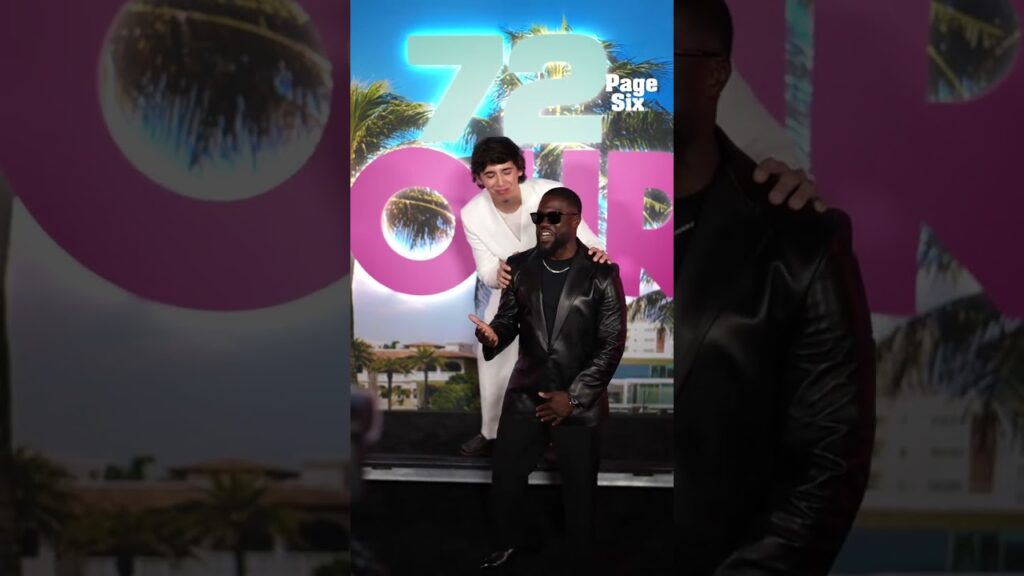 Marcello Hernández & Kevin Hart at Netflix's "72 Hours" screening at The Plaza Hotel in NY 😆 #shorts