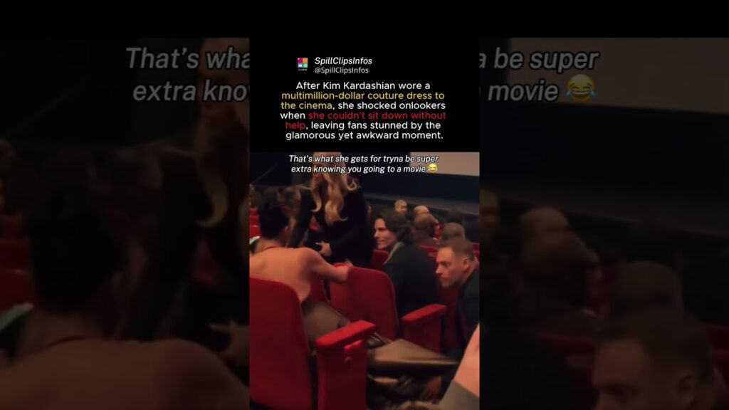 Kim Kardashian Struggles to Sit in Multimillion-Dollar Couture Dress #kimkardashian