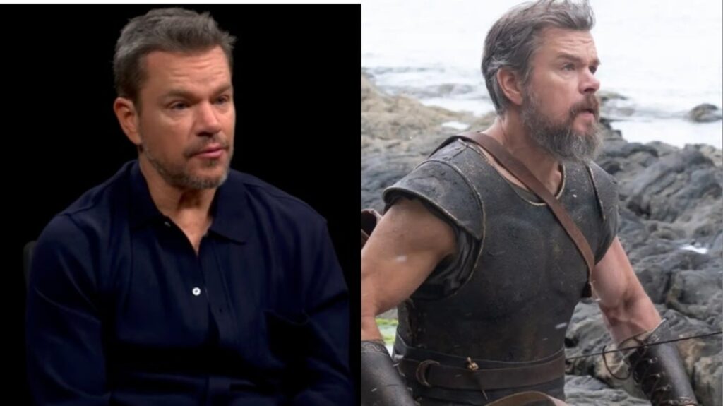 Matt Damon Reveals Female Stunt Double In 'The Odyssey'