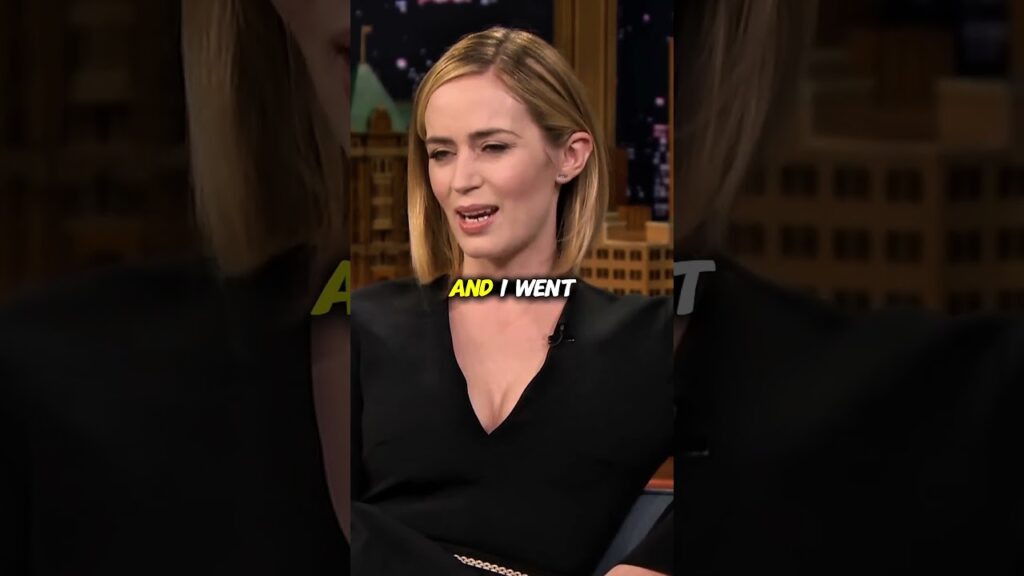 Emily Blunt’s Kids Lost Their British Accent gets American ?! 😂🇬🇧 #Shorts #emilyblunt