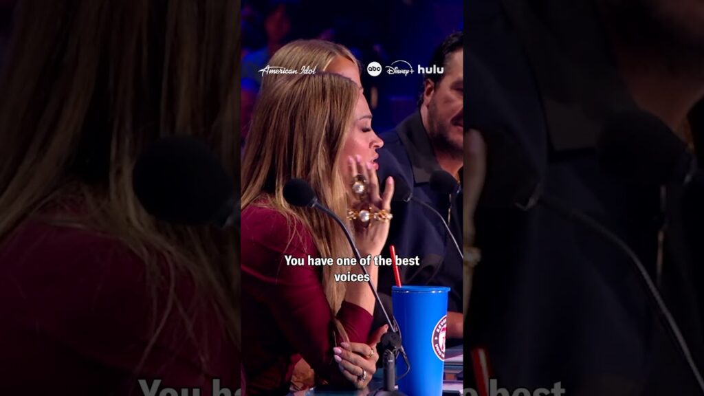 When Jordan sang, Carrie Underwood heard the Holy Spirit!