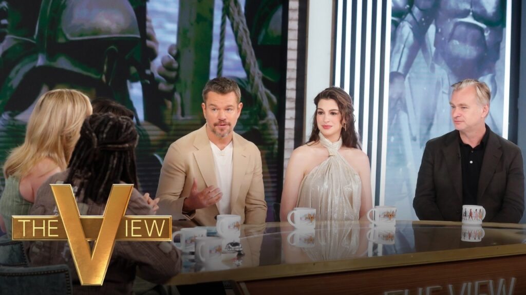 Inside 'The Odyssey’ With Matt Damon, Anne Hathaway, Christopher Nolan | The View