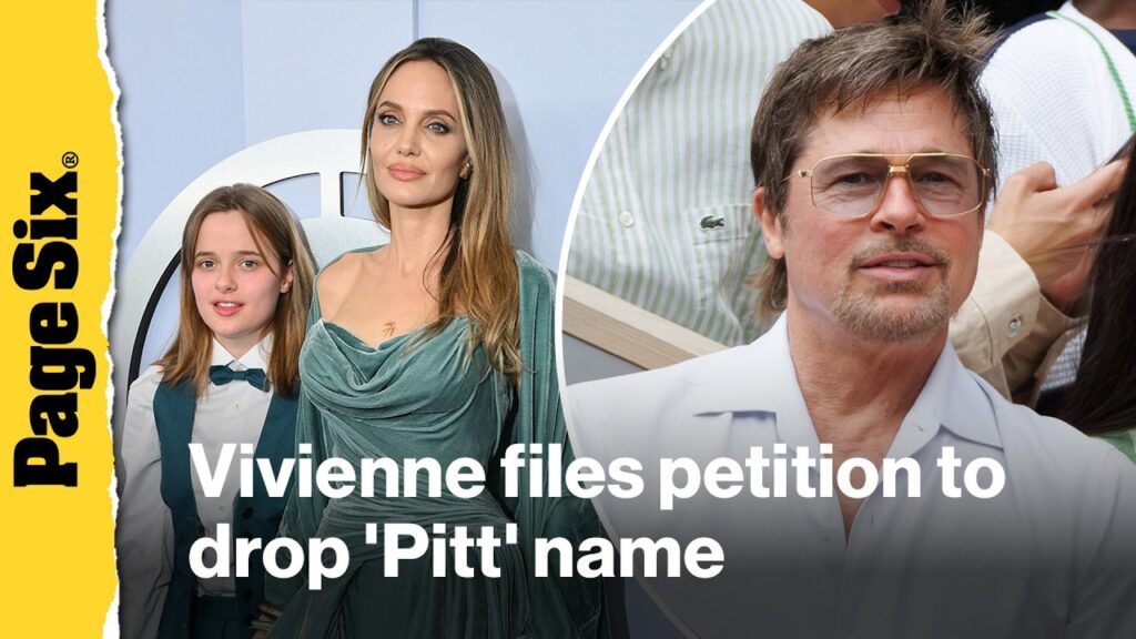 Angelina Jolie and Brad Pitt's daughter Vivienne files petition to drop 'Pitt' from last name