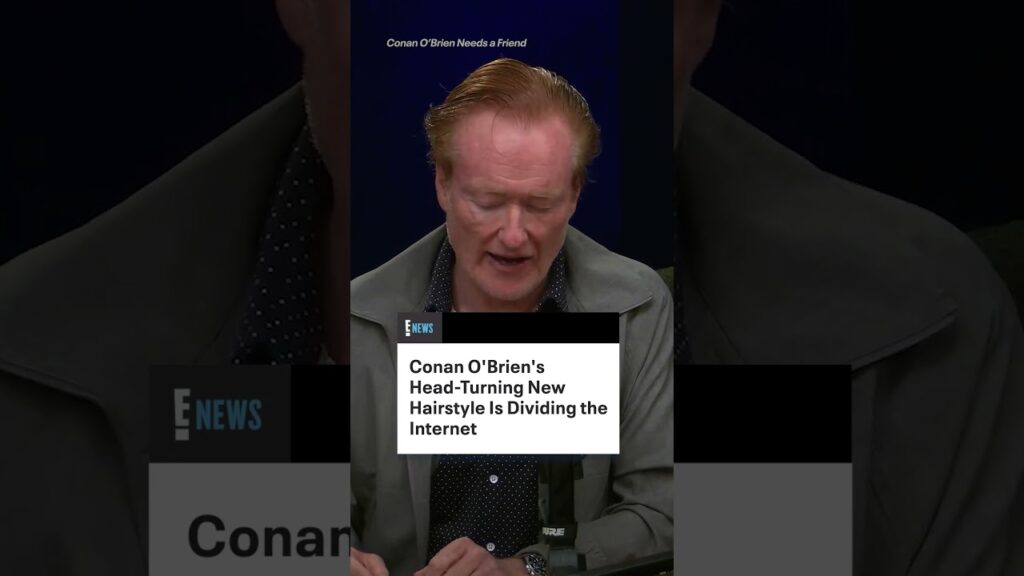 Not everyone is Team Coco about Conan O'Brien's new hairstyle. (🎥: Conan O'Brien Needs a Friend)