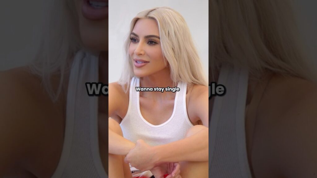 Kim Kardashian wants to stay single😳#kardashians #kimkardashian #krisjenner #shorts #shortvideo #tv