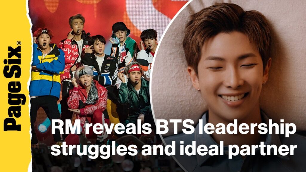 RM reveals what he's Looking for in a partner in new podcast interview