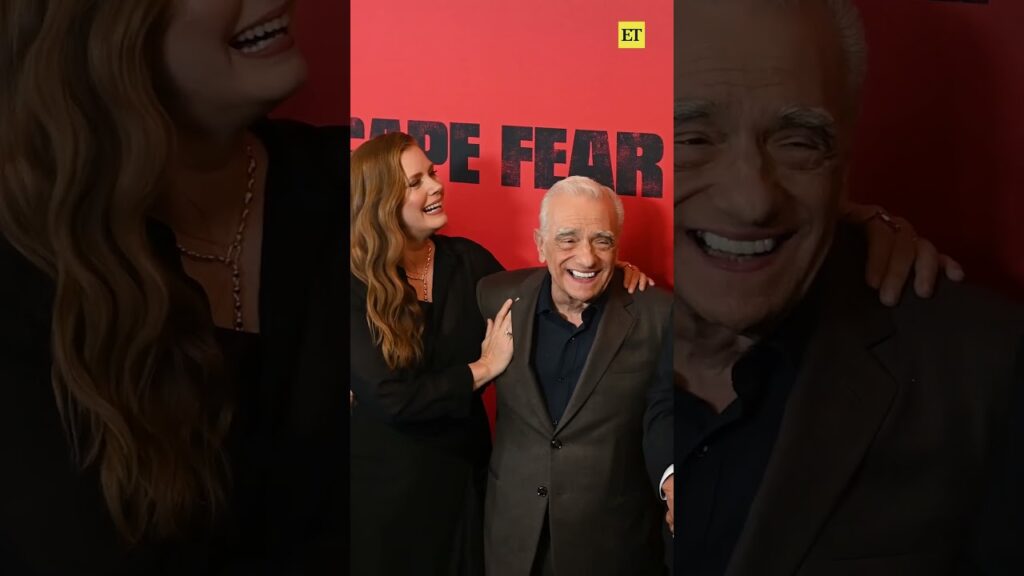 Martin Scorsese Tries to Direct Photographers at 'Cape Fear' Event