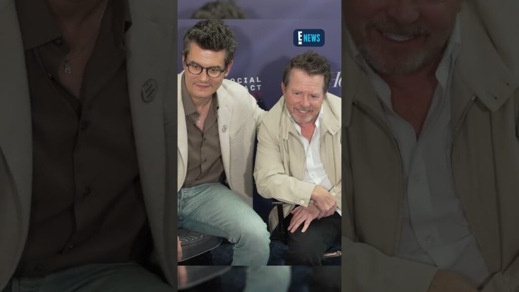 John Mayer and Michael J. Fox attended the Social Impact Summit in LA. John Mayer and Michael J. Fox attended the Social Impact Summit in LA.