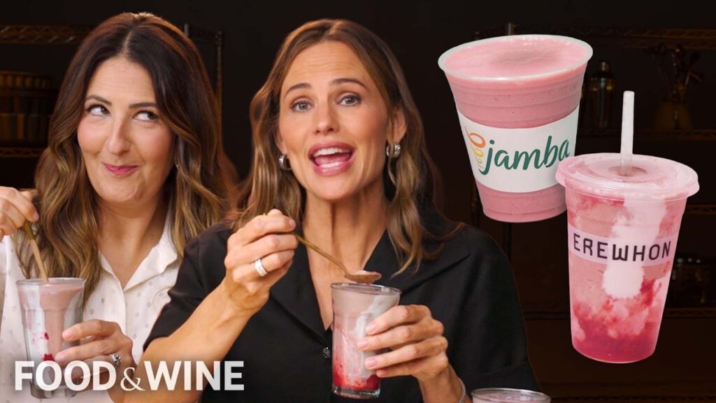Jennifer Garner & D'Arcy Carden Try Expensive vs. Cheap Food | Food & Wine