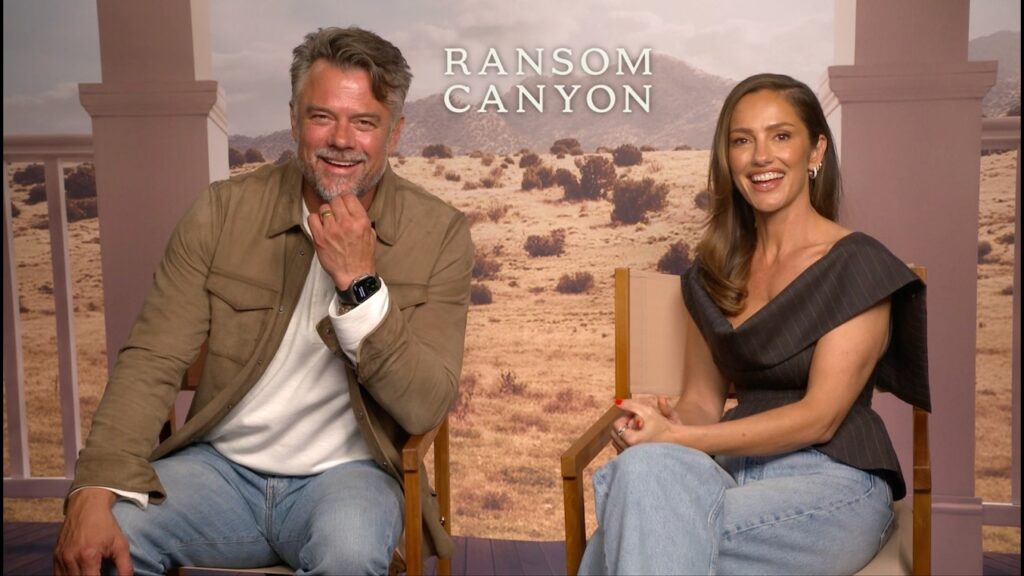 RANSOM CANYON Season 2 Interview! Josh Duhamel & Minka Kelly on Staten & Quinn's ideal date! Netflix