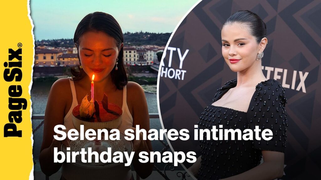 Selena Gomez celebrates her 34th birthday