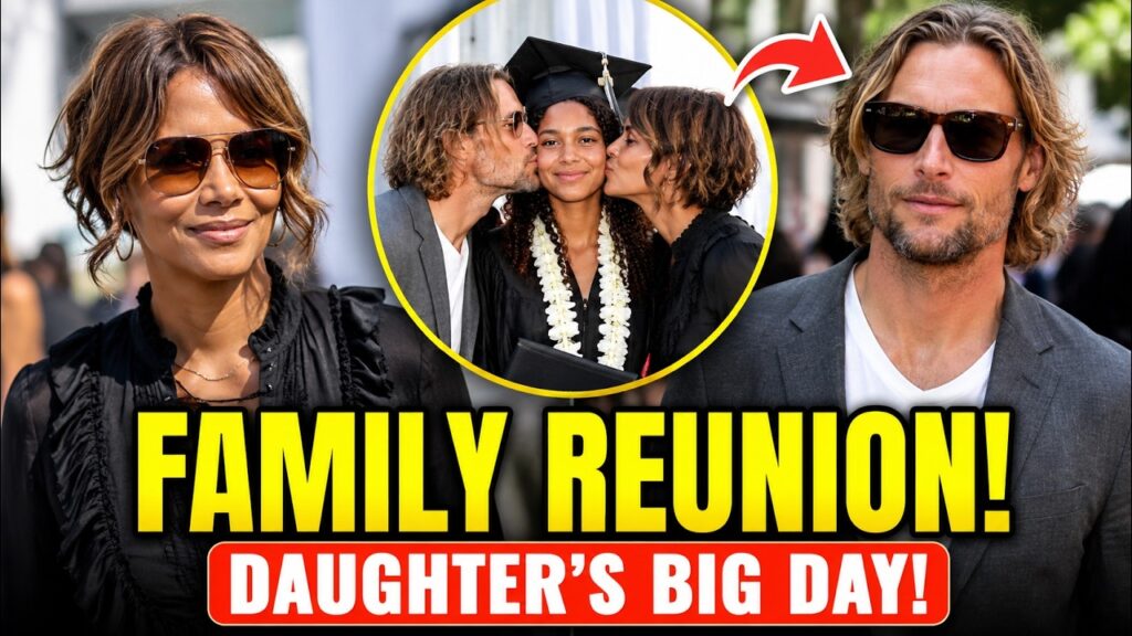 Halle Berry & Gabriel Aubry Reunite for Daughter Nahla's Graduation After Years Apart!