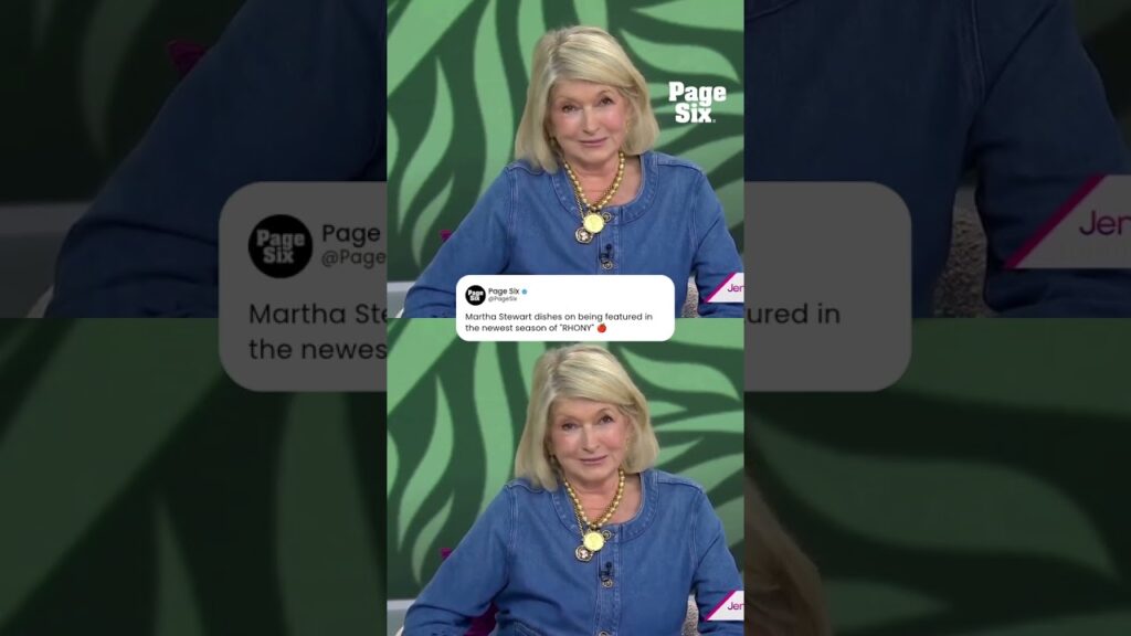 Martha Stewart revealed the reason she wouldn’t join “Real Housewives” full time. 🤷♀️ #shorts Martha Stewart revealed the reason she wouldn't join "Real Housewives" full time. 🤷♀️ #shorts
