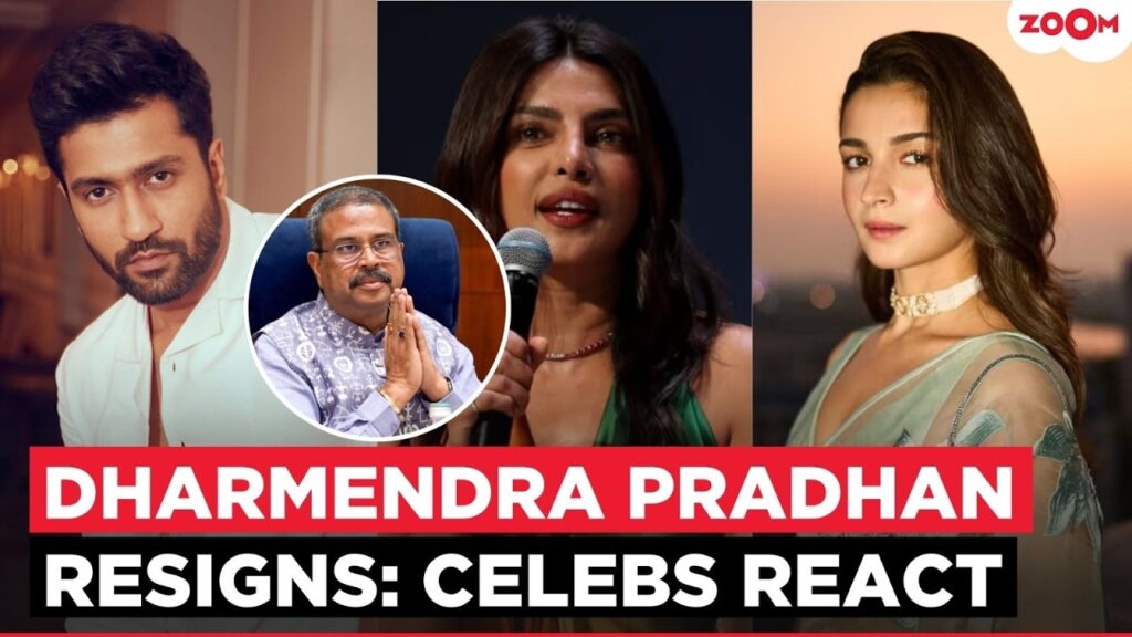 Dharmendra Pradhan RESIGNS as Education Minister: Priyanka Chopra, Alia Bhatt & more REACT