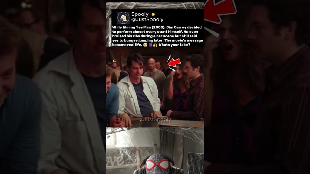 While filming Yes Man (2008), Jim Carrey decided to...