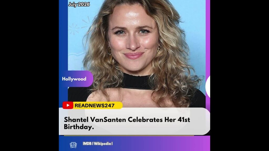 Shantel VanSanten Celebrates Her 41st Birthday.  Read more about Shantel Here: https://readnews.in/t