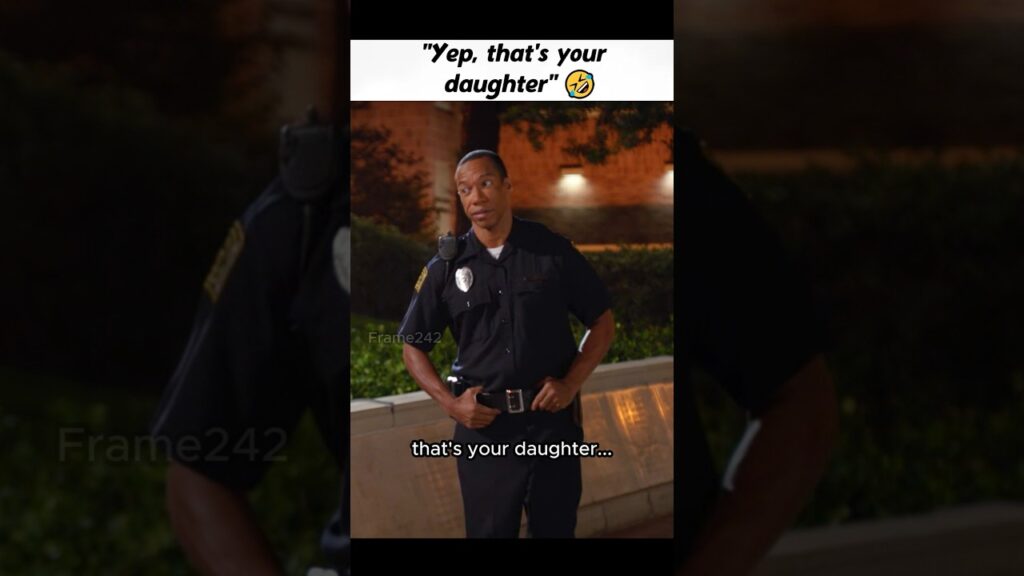 Cop has a daughter 🤣 #usa
