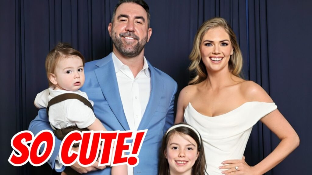 Kate Upton & Justin Verlander Make Rare Family Debut With Daughter Genevieve & Son Bellamy!