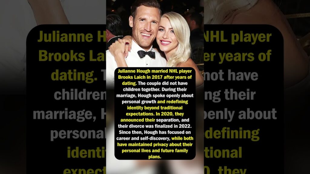 Julianne Hough & Brooks Laich Split