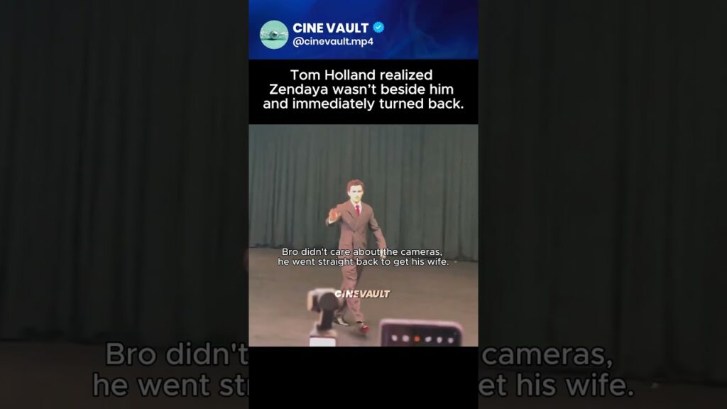 Tom Holland TURNED BACK for Zendaya! 📉😱 | #Shorts