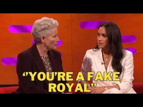 Meghan Markle CLASHES With Emma Thompson LIVE On The Graham Norton Show After Viral Exchange
