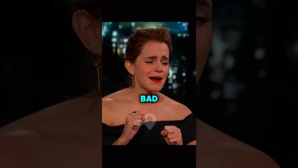 Emma Watson Was Afraid She'd Be Fired While Filming Harry Potter