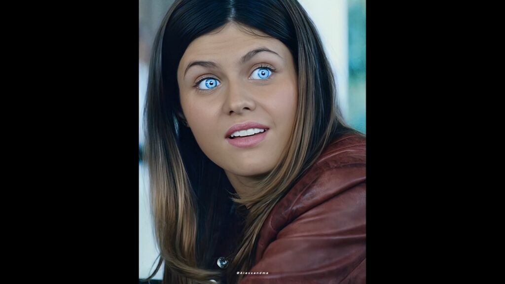 Gosh,her eyes are  illegal 👀♥️#eyes #alexandradaddario #shorts