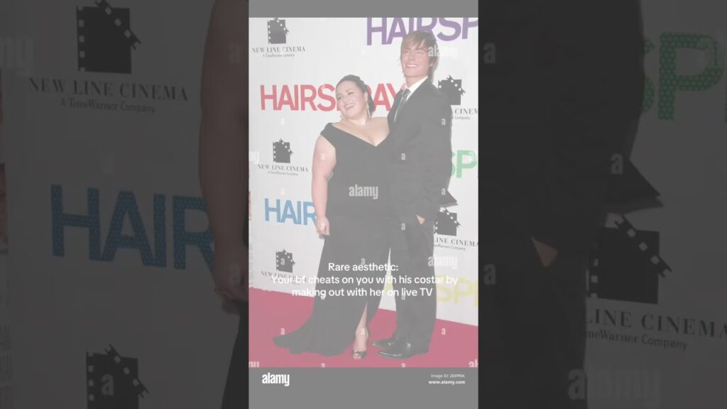 Vanessa is better than me, I would never recover from this #hairspray #zacefron #nikkiblonsky