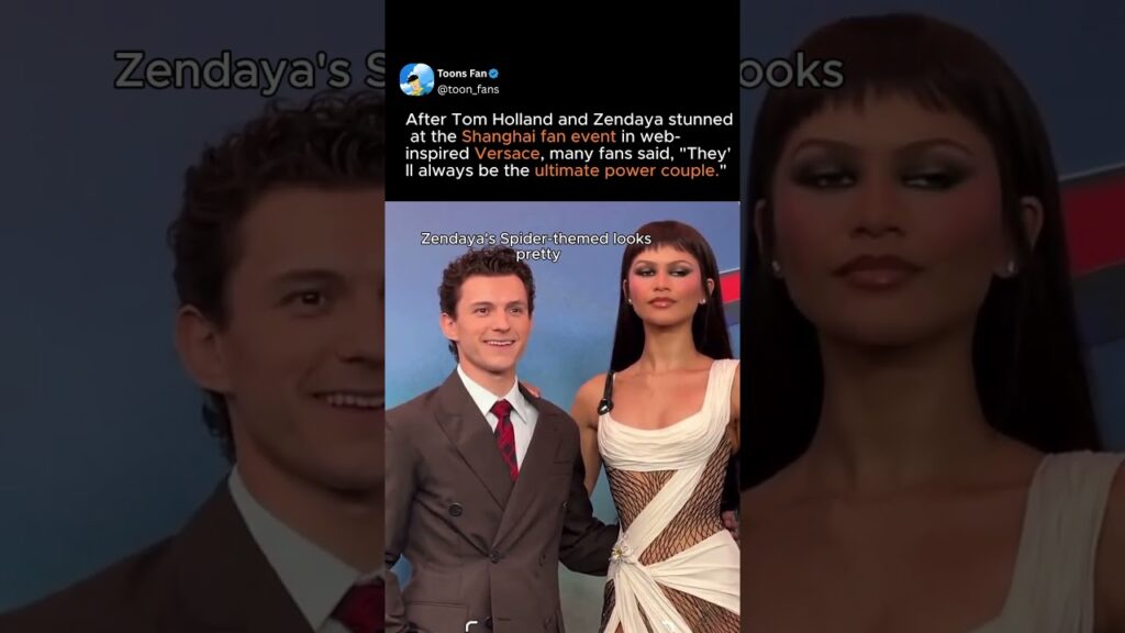 tom holland and zendaya arriving at the spider-man 4: brand new day #spidermanbrandnewday