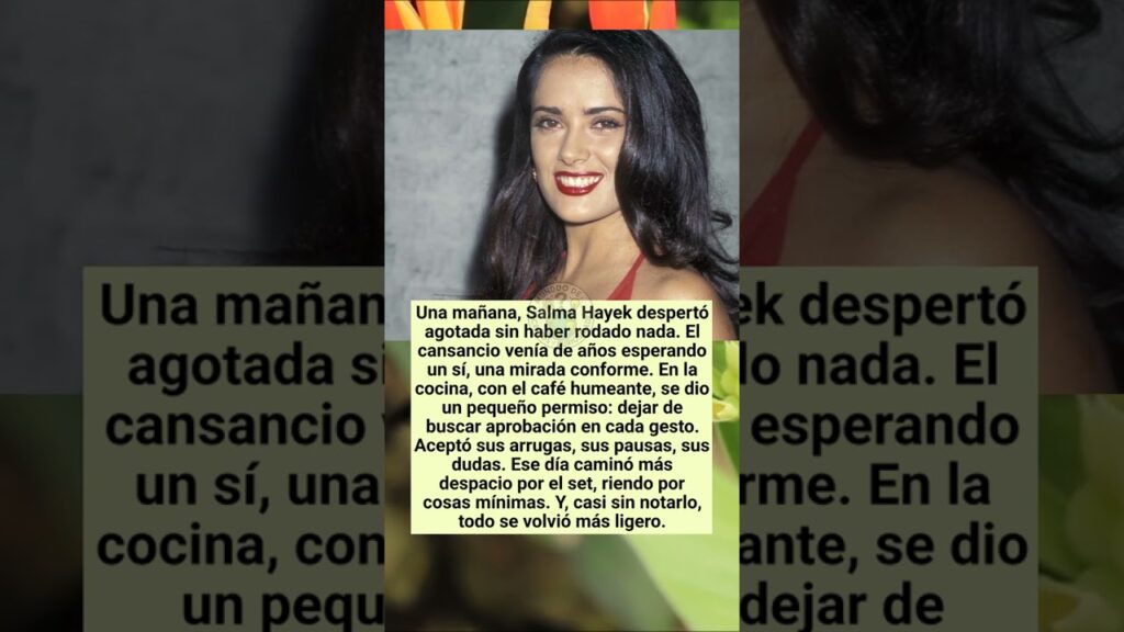 Salma Hayek se cansa de esperar aprobación y se libera