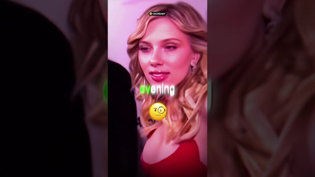Scarlett Johansson Red Carpet Mystery 😂