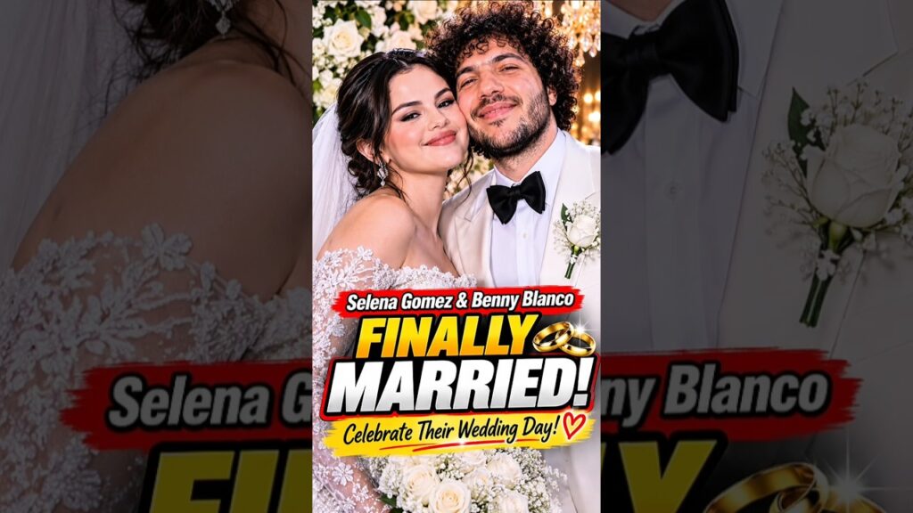 Selena Gomez & Benny Blanco Finally Celebrate Their Wedding Day!